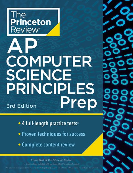 The Princeton Review: Princeton Review AP Computer Science Principles Prep, 3rd Edition, Buch