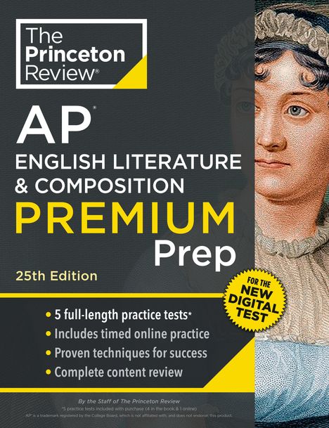 The Princeton Review: Princeton Review AP English Literature &amp; Composition Premium Prep, 25th Edition, Buch
