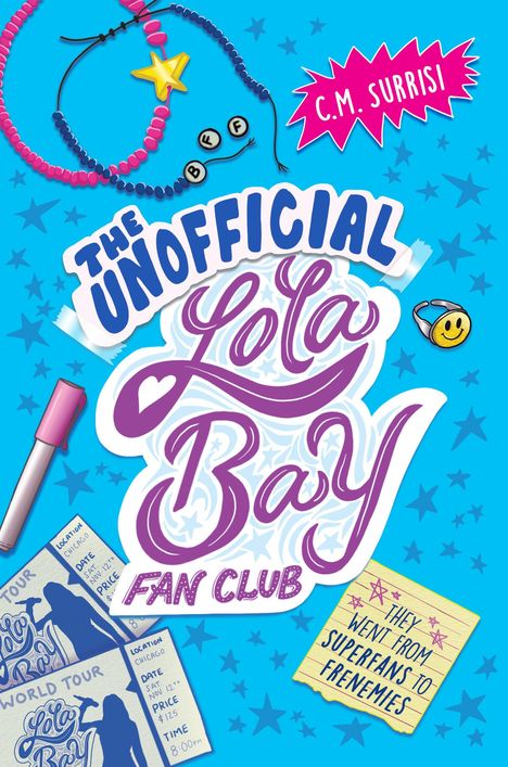C M Surrisi: The Unofficial Lola Bay Fan Club, Buch
