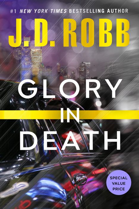 J D Robb: Glory in Death, Buch