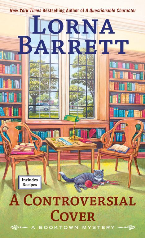 Lorna Barrett: A Controversial Cover, Buch