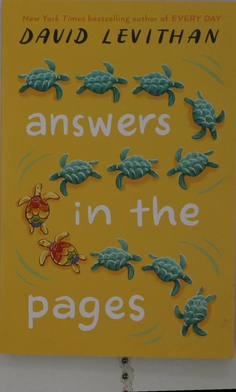 David Levithan: Answers in the Pages, Buch