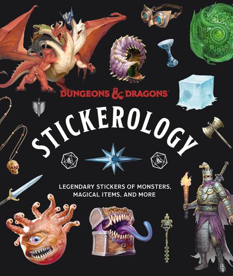 Official Dungeons &amp; Dragons Licensed: Dungeons &amp; Dragons Stickerology, Buch