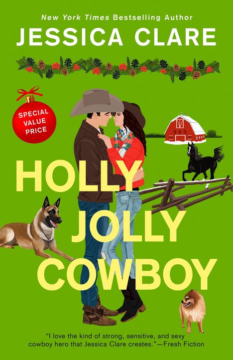 Jessica Clare: Holly Jolly Cowboy, Buch