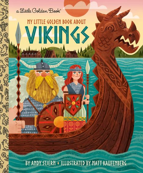 Andy Stjern: My Little Golden Book about Vikings, Buch