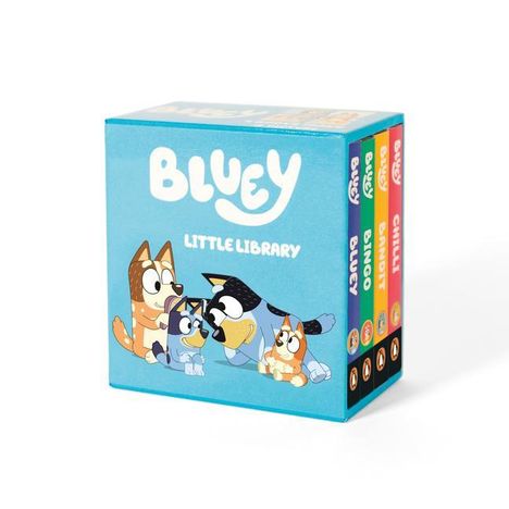 Penguin Young Readers Licenses: Bluey: Little Library 4-Book Box Set, Diverse