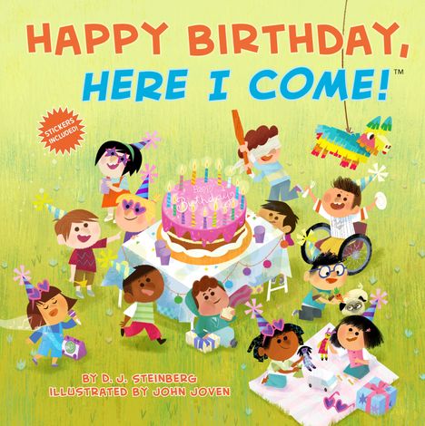 D J Steinberg: Happy Birthday, Here I Come!, Buch