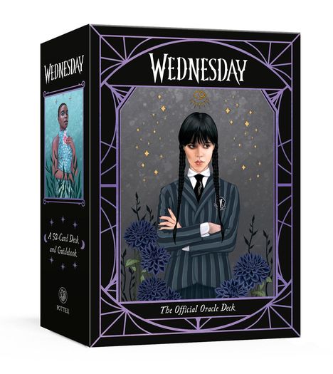 Wednesday: The Official Oracle Deck: Oracle Cards (A 52-Card Deck and Guidebook), Buch