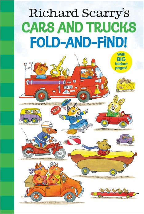 Richard Scarry: Richard Scarry's Cars and Trucks Fold-and-Find!, Buch