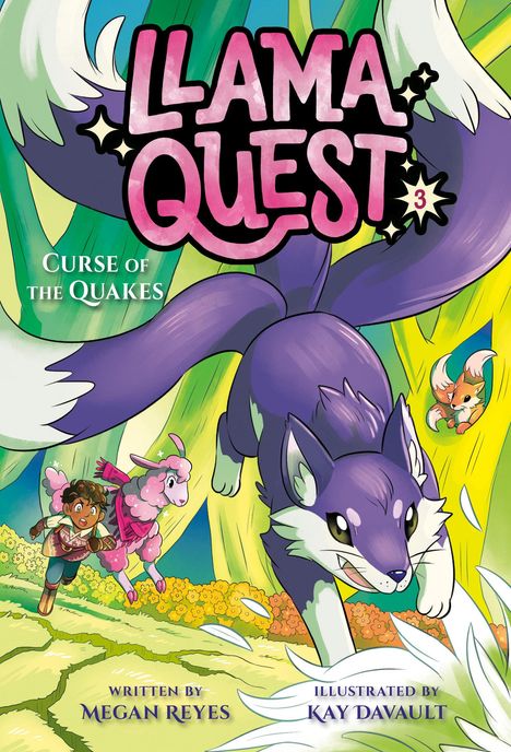 Megan Reyes: Llama Quest #3: Curse of the Quakes, Buch