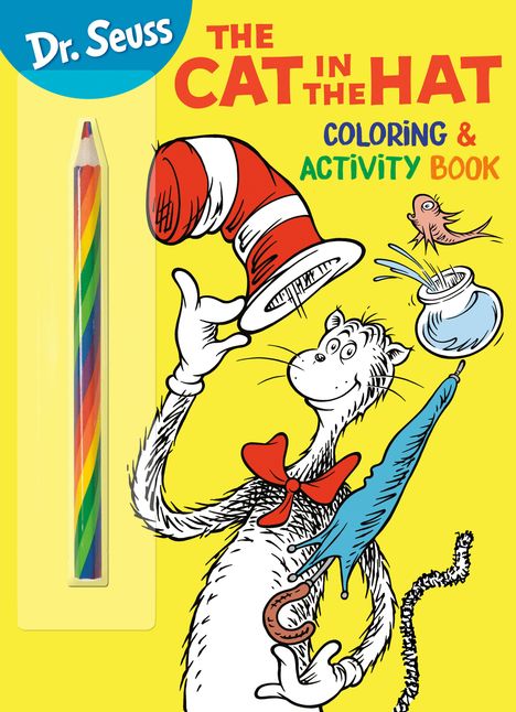 Random House: Dr. Seuss: The Cat in the Hat Coloring &amp; Activity Book, Buch