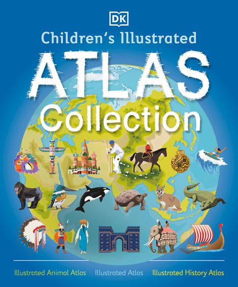 Dk: Children's Illustrated Atlas Collection, Diverse