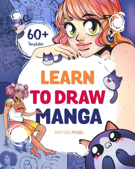Kritzelpixel: Learn to Draw Manga, Buch