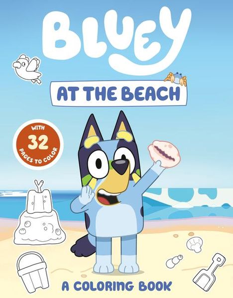 Penguin Young Readers Licenses: Bluey: At the Beach: A Coloring Book, Buch