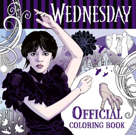 Wednesday: Official Coloring Book, Buch