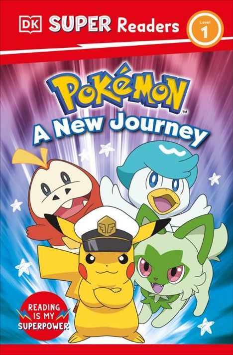 Dk: DK Super Readers Level 1 Pokémon a New Journey, Buch