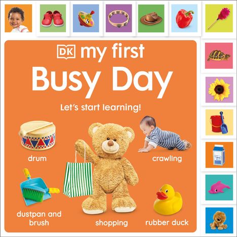 Dk: My First Busy Day, Buch