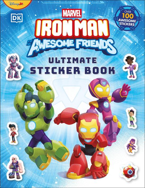Dk: Marvel Iron Man and His Awesome Friends Ultimate Sticker Book, Buch