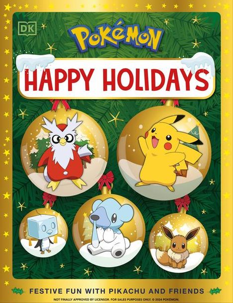 Dk: Pokémon Happy Holidays, Buch