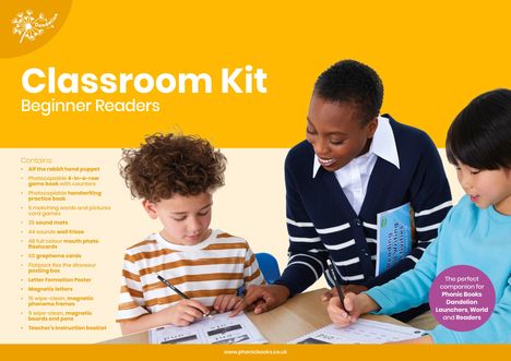 Phonic Books: Phonic Books Dandelion Classroom Kit, Diverse