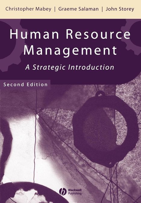 Christopher Mabey: Human Resource Management 2e, Buch