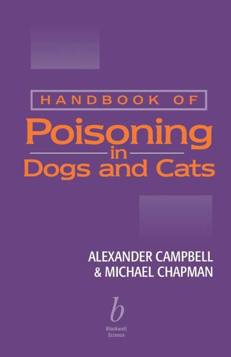 Alexander Campbell: Handbook of Poisoning in Dogs and Cats, Buch