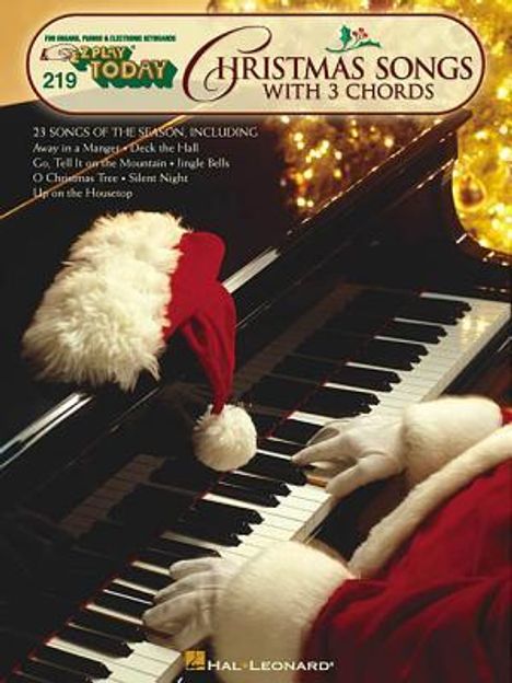 Christmas Songs with 3 Chords, Buch