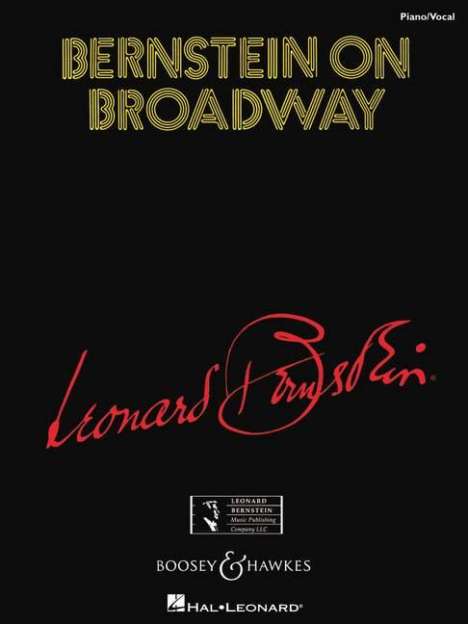 Leonard Bernstein: Bernstein on Broadway, Noten