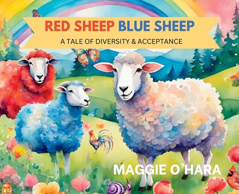 Maggie Ohara: Red Sheep Blue Sheep, Buch