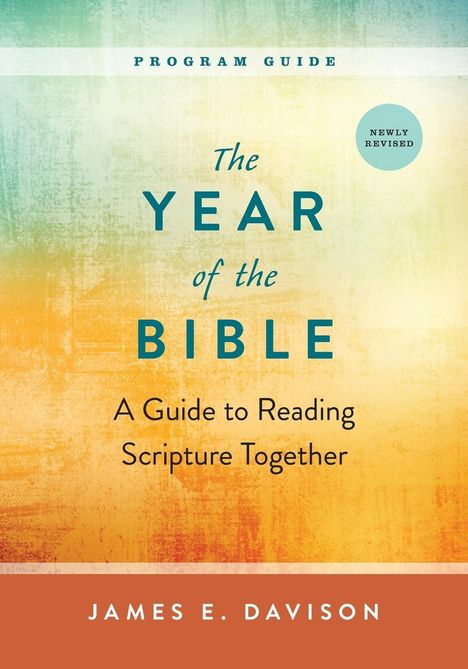 James E. Davison: The Year of the Bible - Program Guide, Buch