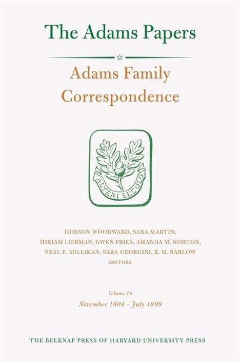 Adams Family: Adams Family Correspondence, Buch