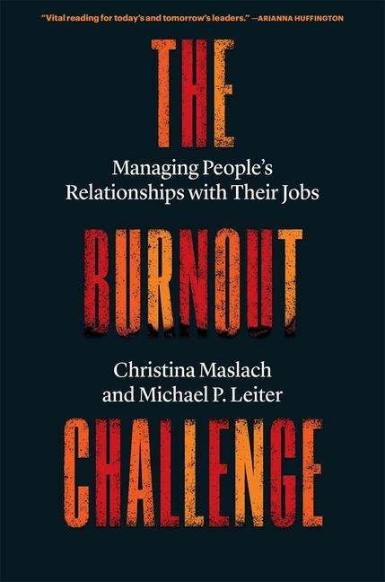 Christina Maslach: The Burnout Challenge, Buch