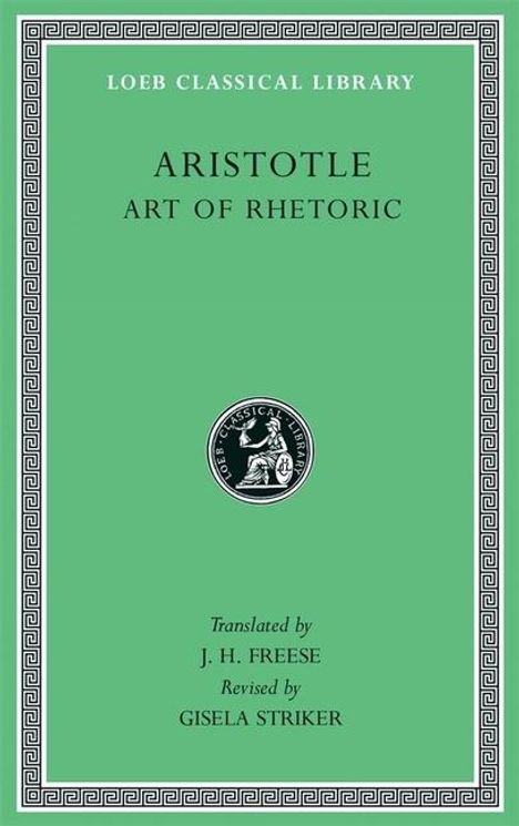 Aristotle: Art of Rhetoric, Buch