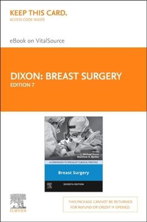 Breast Surgery - Elsevier E-Book on Vitalsource (Retail Access Card): A Companion to Specialist Surgical Practice, Buch