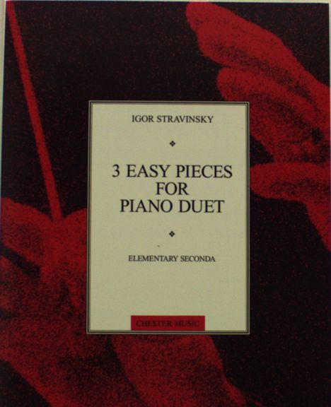 Igor Strawinsky: Strawinsky, Igor    :STRAV., I 3 Easy Pieces P, Noten