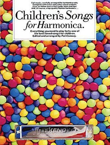 Children's Songs For Harmonica Book Edition Only, Noten