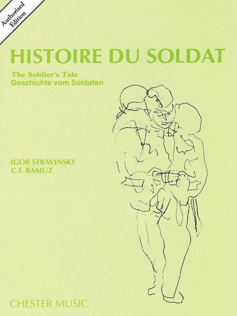 Histoire Du Soldat (the Soldier's Tale): Authorized Edition, Buch