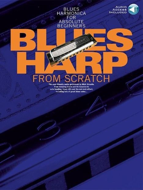 Mick Kinsella: Blues Harp from Scratch, Buch