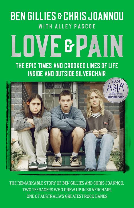 Ben Gillies: Love &amp; Pain, Buch