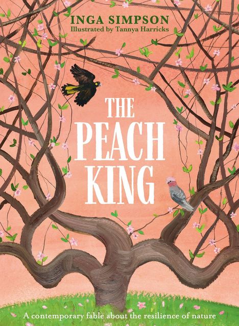 Inga Simpson: The Peach King, Buch