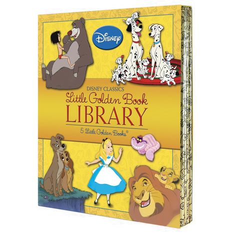 Disney Classics Little Golden Book Library (Disney Classic), Diverse