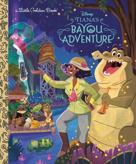 Golden Books: Tiana's Bayou Adventure (Disney Princess), Buch