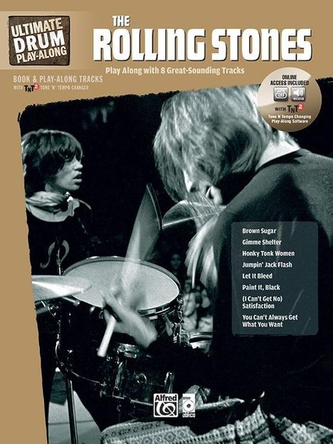 Ultimate Drum Play-Along Rolling Stones, Noten