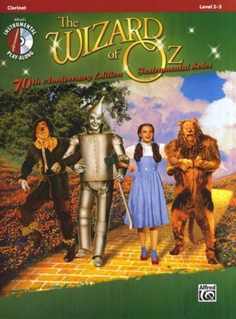 E.Y. Harburg: The Wizard of Oz Instrumental Solos: Clarinet: Level 2-3 [With CD (Audio)], Noten