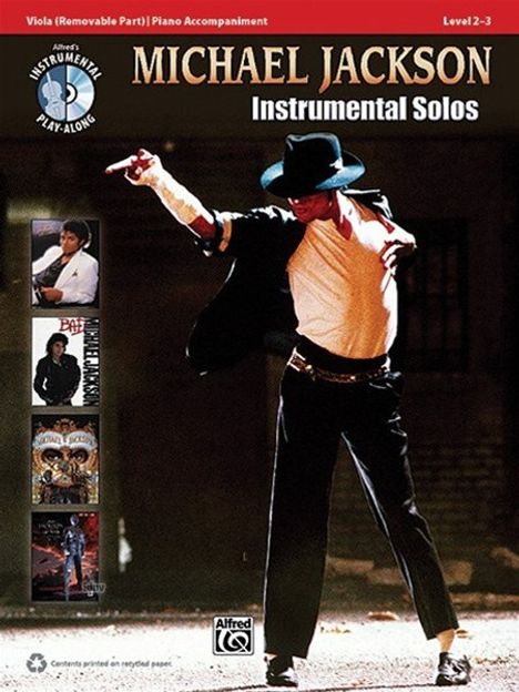 Michael Jackson Ins-Viola W/Cd, Buch