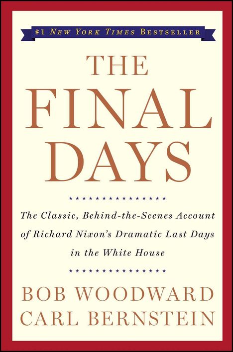 Bob Woodward: The Final Days, Buch