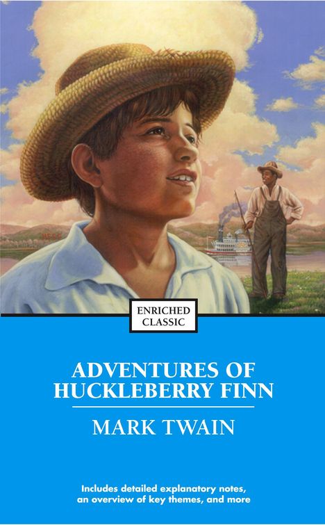 Mark Twain: Adventures of Huckleberry Finn, Buch