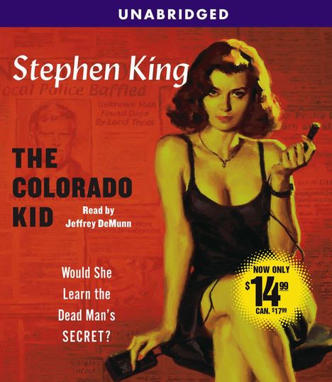 Stephen King: The Colorado Kid, CD