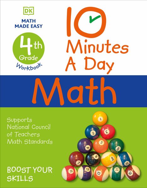 Carol Vorderman: 10 Minutes a Day Math, 4th Grade, Buch