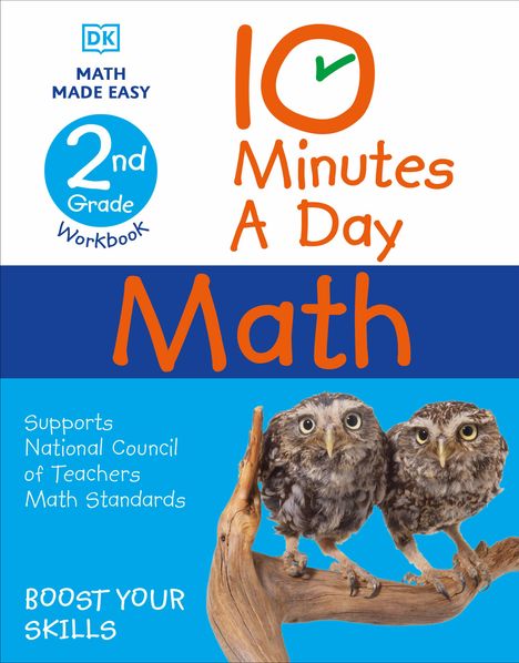 Dk: 10 Minutes a Day Math, 2nd Grade, Buch